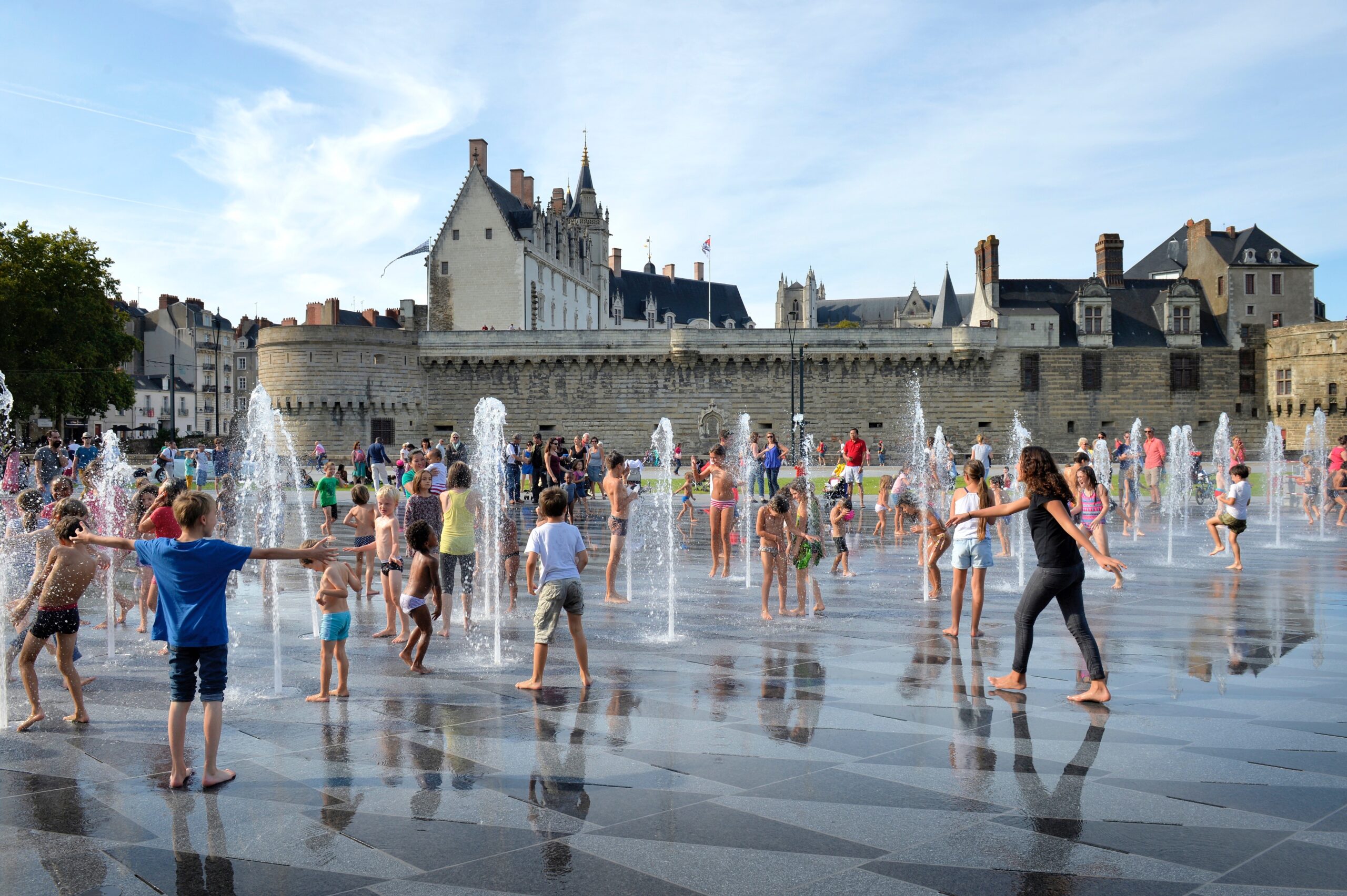 miroir d'eau, cours John Kennedy