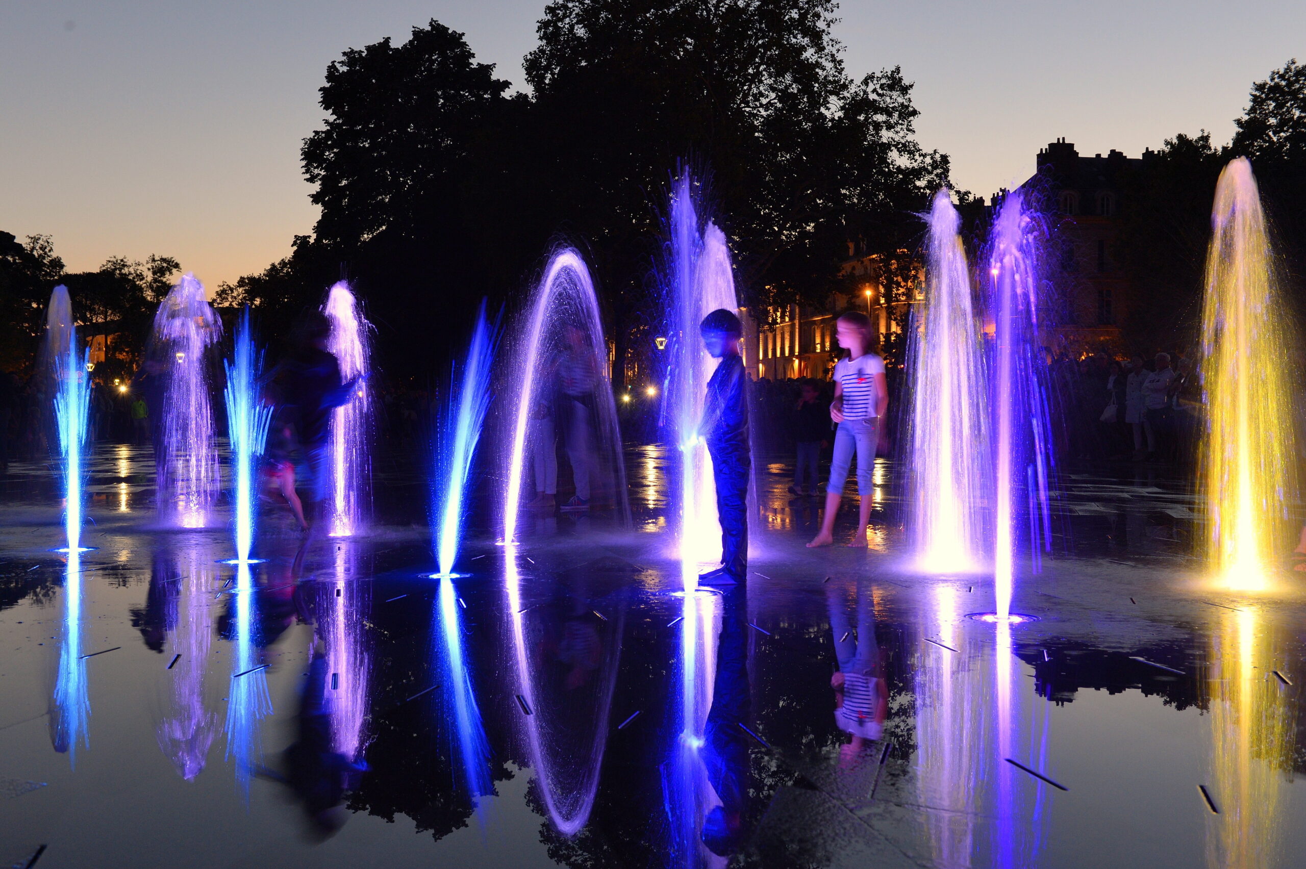 miroir d'eau sur carrÈ Feydeau